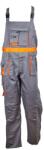 ENERGO Pantalon cu pieptar star gri/portocaliu material-bumbac/poliester marimea 46 (SGS-TRN-348646)
