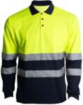 ENERGO Bluza polo reflectorizanta road galben/bleumarin bumbac/poliester marimea S (SGS-TRN-274501)