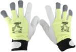 ENERGO Manusi iarna reflectorizante protectie mecanica interior fleece manseta velcro leon marimea 10 piele capra (SGS-TRN-441010)