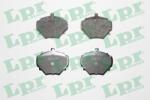 LPR set placute frana, frana disc LPR 05P392 (05P392)