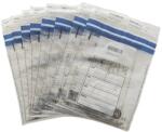 ANGELBEAR Plic securizat punga transport de securitate sigilabil cu serie transparent Angelbear SET 100 BUCATI (c72)