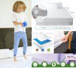  Husa protectie saltea 160x200 impermeabila bumbac 100%