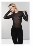 Bijoux Indiscrets Flash Cross Negru Decorațiuni pentru sfârcuri
