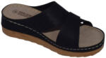 Gezer Papuci ultra lejeri, piele ecologica. culoare NEAGRA- 14996 37