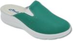 MediSab Saboti medicali anatomici ultra lejeri, piele naturala, culoare verde cu elastic 41