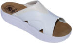 Dijana Papuci medicali anatomici ultra lejeri, piele ecologica, culoare ALB -125 39/40