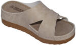 Gezer Papuci ultra lejeri , piele ecologica, culoare BEJ -14996 41