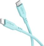 Goobay Cablu USB-C - USB-C, 1.5m, turcoaz, Goobay (CABLE-USBC/USBC-1.5STE-GBAY)