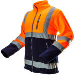 NEO TOOLS Láthatósági Polár Munkavédelmi kabát, narancssárga, S 81-741-S