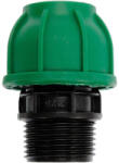TOYA Conector pentru tevi PE 25 mm 1M (88851)
