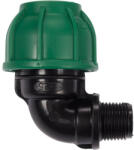 TOYA Conector pentru tevi PE 90° 25 mm x 1/2" M (88871)
