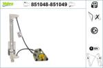 VALEO Mecanism actionare geam VALEO 851048 (851048) - automobilus