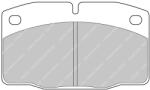 FERODO set placute frana, frana disc FERODO FCP173R (FCP173R)