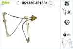 VALEO Mecanism actionare geam VALEO 851330 (851330)