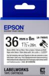 Epson LK-7WBVS címkeszalag Black/White 36mm (8m) (C53S657014) - alphaprint