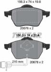 TEXTAR Set placute frana TEXTAR 2067602 (2067602)