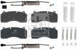 Febi Bilstein set placute frana, frana disc FEBI BILSTEIN 116232 (116232)