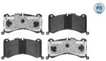 MEYLE set placute frana, frana disc MEYLE -PD: Advanced performance and design. 025 214 7618/PD (025 214 7618/PD)