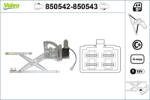 VALEO Mecanism actionare geam VALEO 850542 (850542) - automobilus