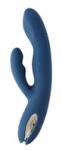 SVAKOM Aylin Vibrator Puternic cu Pulsare Duală - Albastru Închis Vibrator