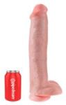 Pipedream King Cock 15" Penis cu Testicule Dildo