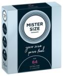 MISTER SIZE Subțiri 64mm 3ks