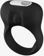 FUN FACTORY Steady Vibrating Cock Ring Negru Inel pentru penis