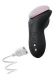 Blush Novelties Temptasia Heartbeat Vibrator pentru Lenjerie cu Telecomandă Negru-Roz