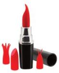 Dildos Assorted S Pleasures Vibrator tip Ruj Negru/Roșu Vibrator