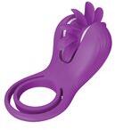 Dildos Assorted S Pleasures Premium Line Superfly Inel Mov Inel pentru penis