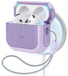 ESR ORBIT HALOLOCK carcasă din plastic (rezistentă la șocuri, curea, MagSafe) LILA Apple AirPods 4 GP-171645 (GP-171645)