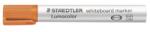 STAEDTLER Táblamarker, 2-5 mm, vágott, STAEDTLER Lumocolor 351 B, narancssárga