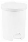Keter Curver Kerek Pedálos Szemetes Belső Kosárral 15L Fehér (173195) (173195)