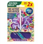 Ambi Pur Ambipur aktív wc gél blokk 2x45g wild hibiskus (8435495838623)