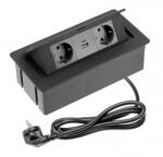 GTV 2 Plug + 2 USB (AE-PBSUC2GS-20NN)