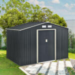 Juskys Casuta de gradina XL 277×191×192 cm - antracit