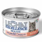 LECHAT Mouse Lechat pui si somon pentru pisici tinere, 85gr x 24 buc stoc (1916)