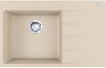 Franke Centro CNG 611-78 TL/2, 780x500 mm, fragránit mosogató, homok 114.0637. 514 (114.0637.514)