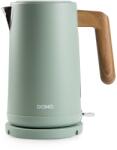 DOMO DOMO WOOD YOU Vízforraló (1, 7l/2200W), rozsdamentes acél, zöld színű DO9282WK (DO9282WK)