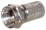 PremiumCord Sat. Conector F, pentru cablu 6, 5 mm Versiune tăiată, lungime 20 mm (kjr-22)