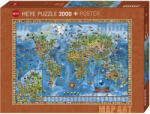 Heye Пъзел Heye от 2000 части - Удивителен свят (29846)