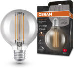OSRAM E27 LED 11W, 500 lm, 1800 K, candlelight, dimmelhető, füstszínű üveg-40 W izzó helyett - Vintage 1906 DIM Classic Globe Smoke filament (4099854090783)