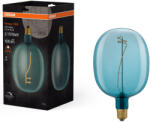 OSRAM E27 LED 4, 5W, 100 lm, 1600 K, candlelight, dimmelhető, kék üveg-10 W izzó helyett - Vintage 1906 DIM Classic Ballon Blue filament (4058075761872)