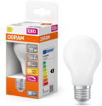 OSRAM E27 LED 1, 8W, 250 lm, 2700 K, melegfehér, dimmelhető, opál üveg-25 W normál izzó helyett - Superstar Classic A (4099854443787)