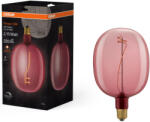 OSRAM E27 LED 4, 5W, 220 lm, 1600 K, candlelight, dimmelhető, rózsaszín üveg-15 W izzó helyett - Vintage 1906 DIM Classic Ballon Pink filament (4058075761896)