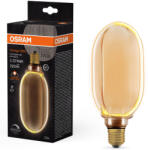 OSRAM E27 LED 4W, 220 lm, 1800 K, candlelight, dimmelhető, arany színű színű üveg-20 W izzó helyett - Vintage 1906 DIM Classic Globe 100 Gold filament (4058075846005)