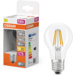 OSRAM E27 LED 5, 9W, 806 lm, 2700 K, melegfehér, dimmelhető, áttetsző üveg-60 W normál izzó helyett - Superstar Classic A filament (4099854465055)