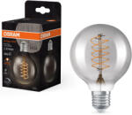 OSRAM E27 LED 7, 8W, 360 lm, 1800 K, candlelight, dimmelhető, füstszínű üveg-30 W izzó helyett - Vintage 1906 DIM Classic Globe Smoke filament (4099854090745)
