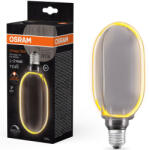 OSRAM E27 LED 4W, 110 lm, 1800 K, candlelight, dimmelhető, füstszínű üveg-10 W izzó helyett - Vintage 1906 DIM Classic Globe100 100 Smoke filament (4058075846081)