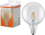 OSRAM E27 LED nagygömb, 3, 4W, 470 lm, 2700 K, melegfehér, áttetsző üveg-40 W izzó helyett - Star Classic Globe125 filament (4099854466274)